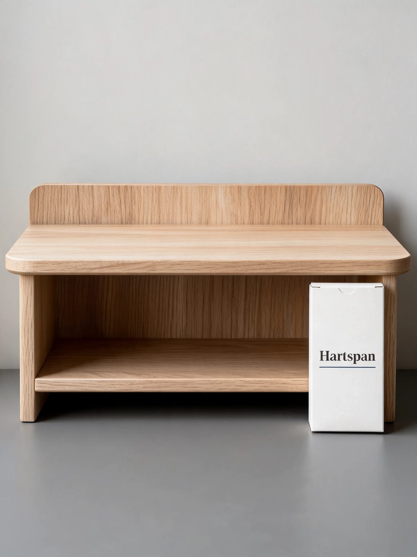 Oak Monitor Stand